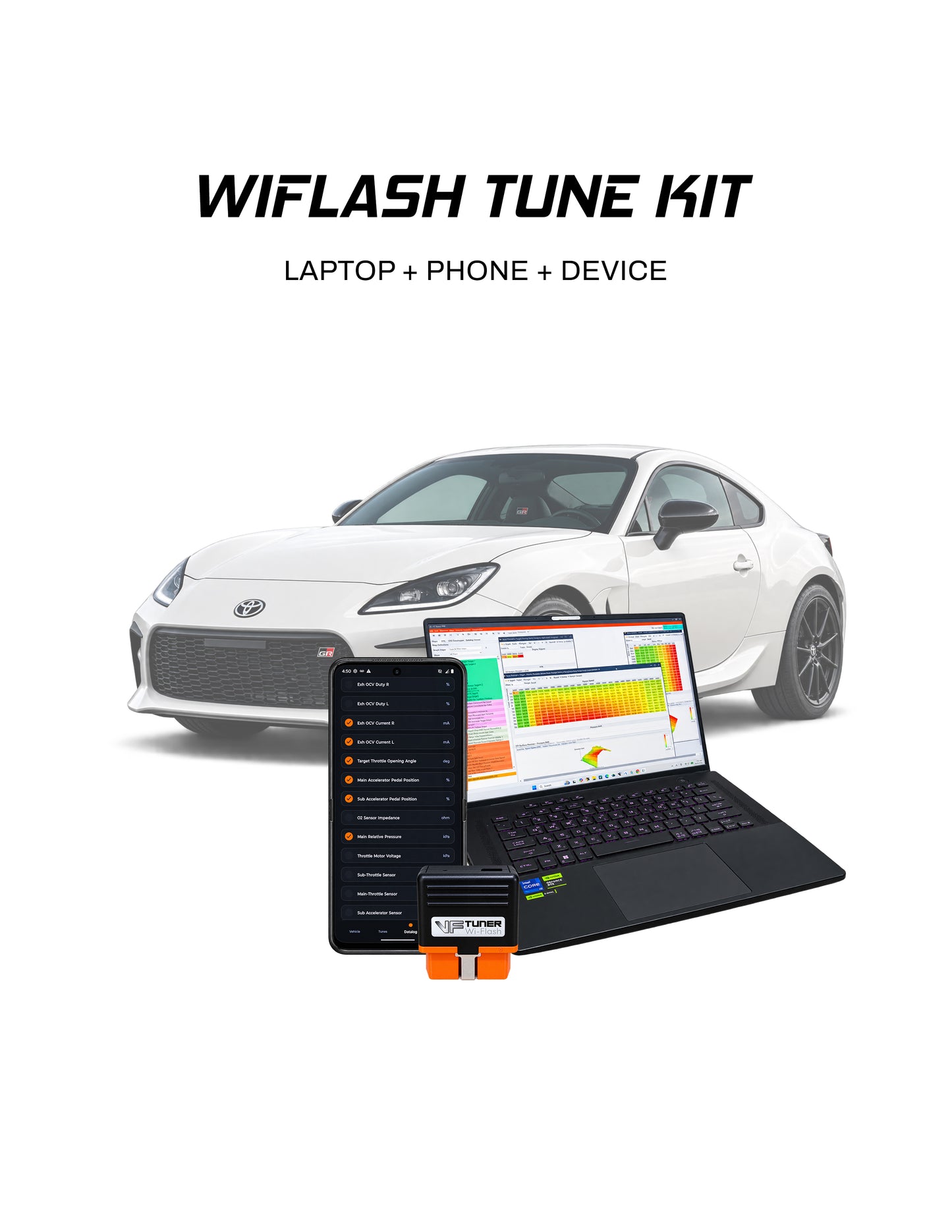 VF Tuner Laptop + Phone Wiflash Kit - GR86 BRZ