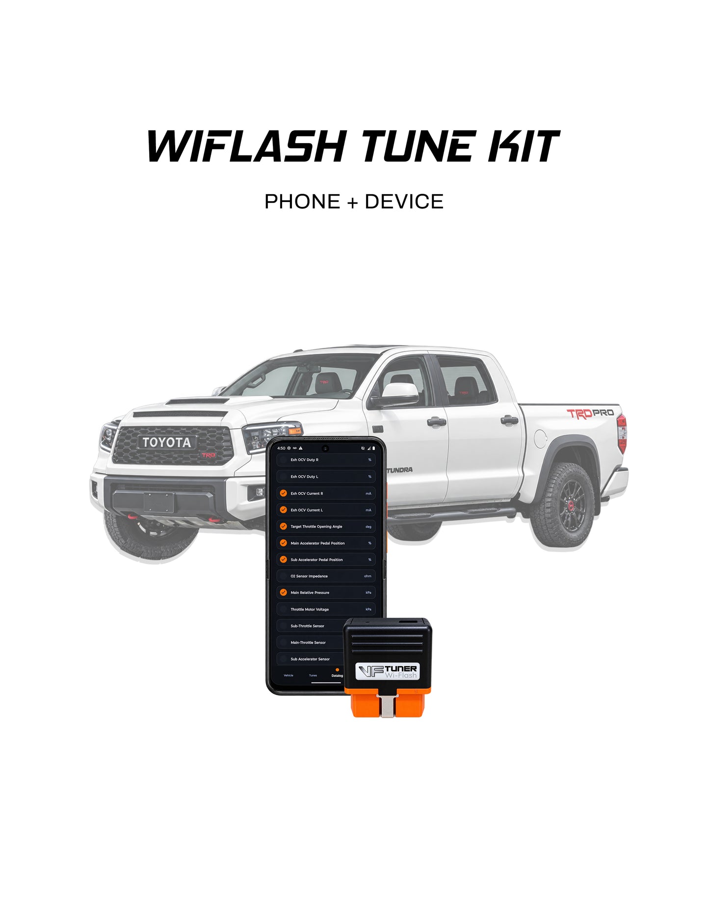 VF Tuner Phone Wiflash Kit - 5.7L Tundra