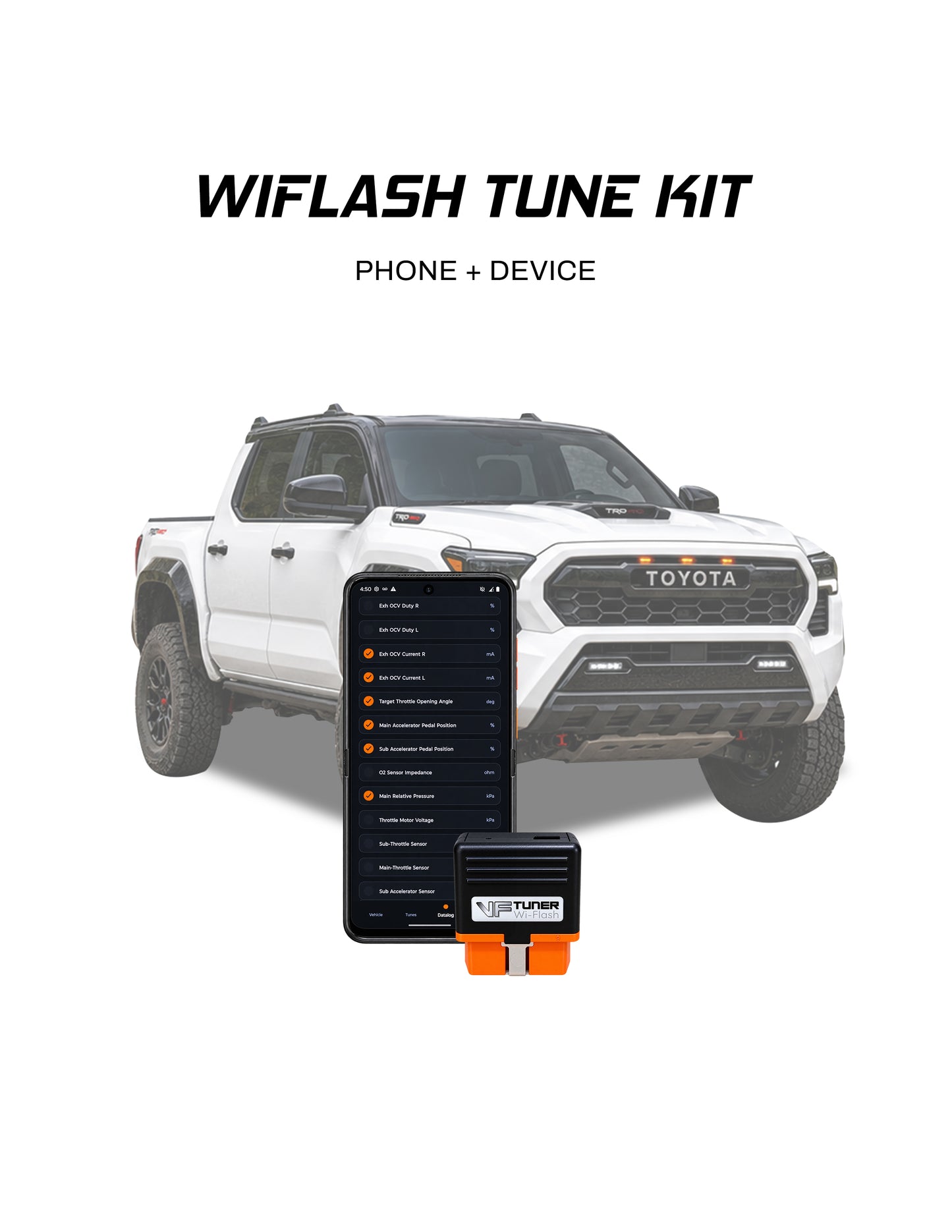 VF Tuner Phone Wiflash Kit - 2.4L Tacoma