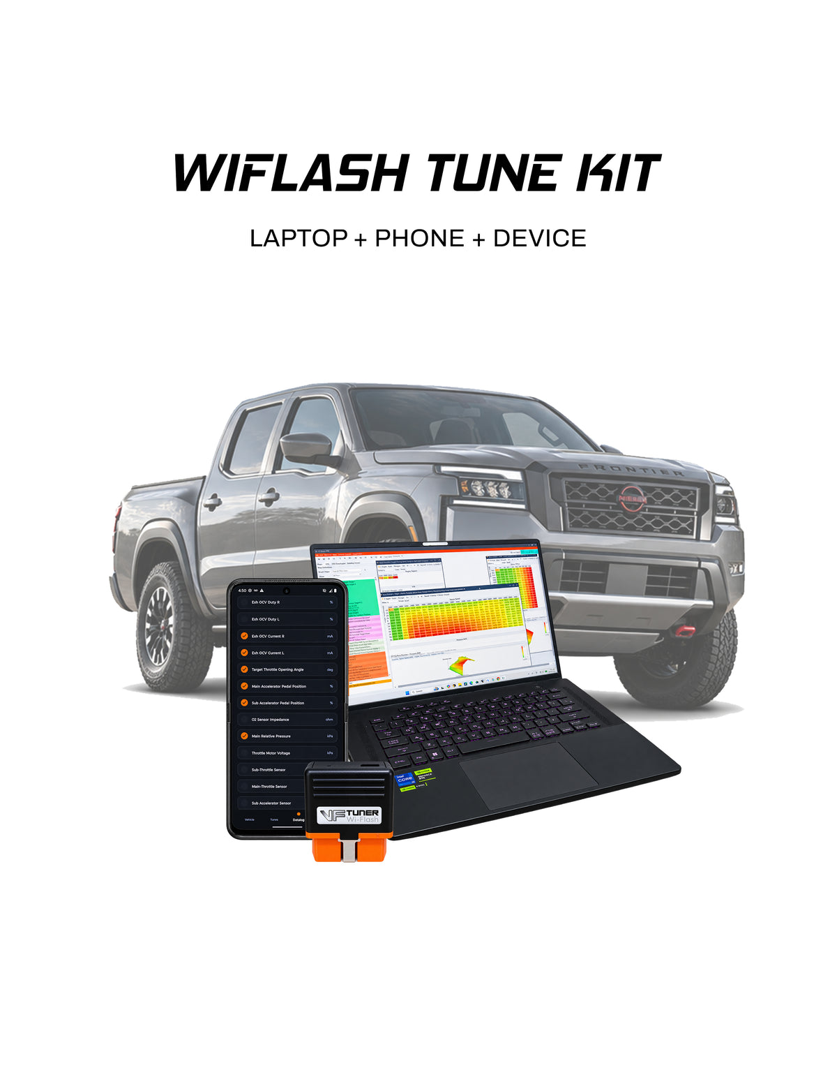 VF Tuner Laptop + Phone Wiflash Kit - 3.8 Frontier