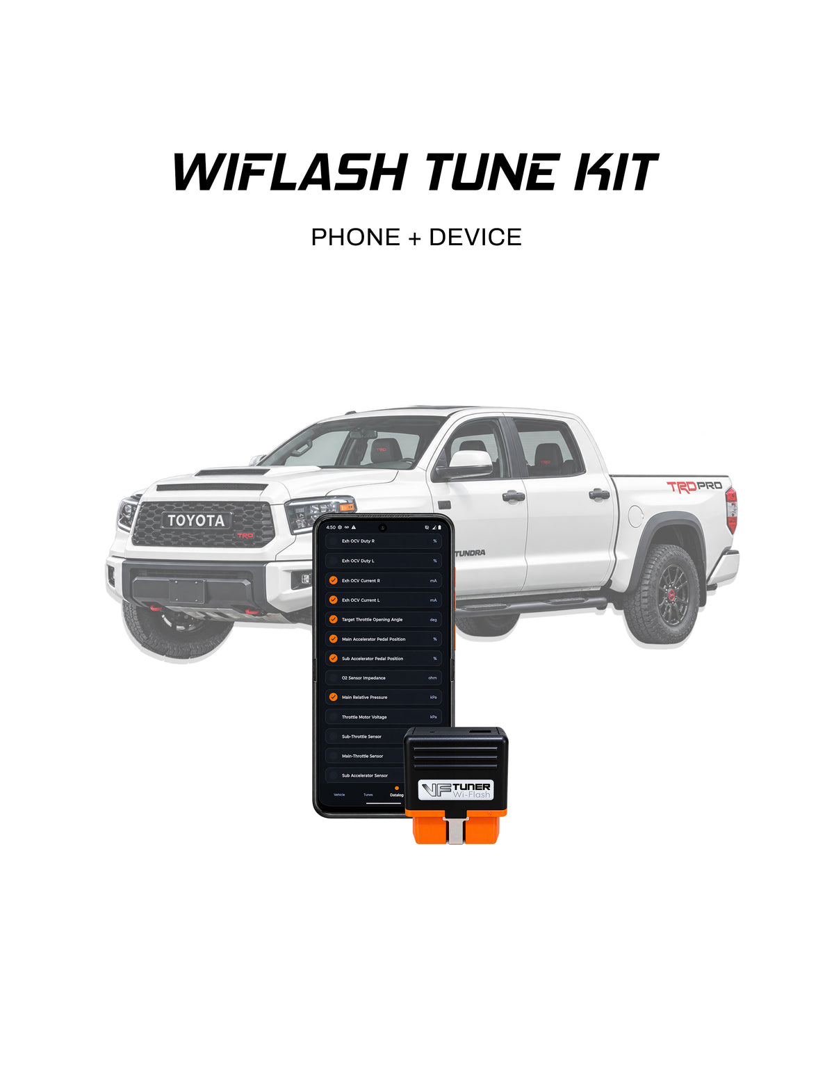 VF Tuner Phone Wiflash Kit - 5.7L Tundra