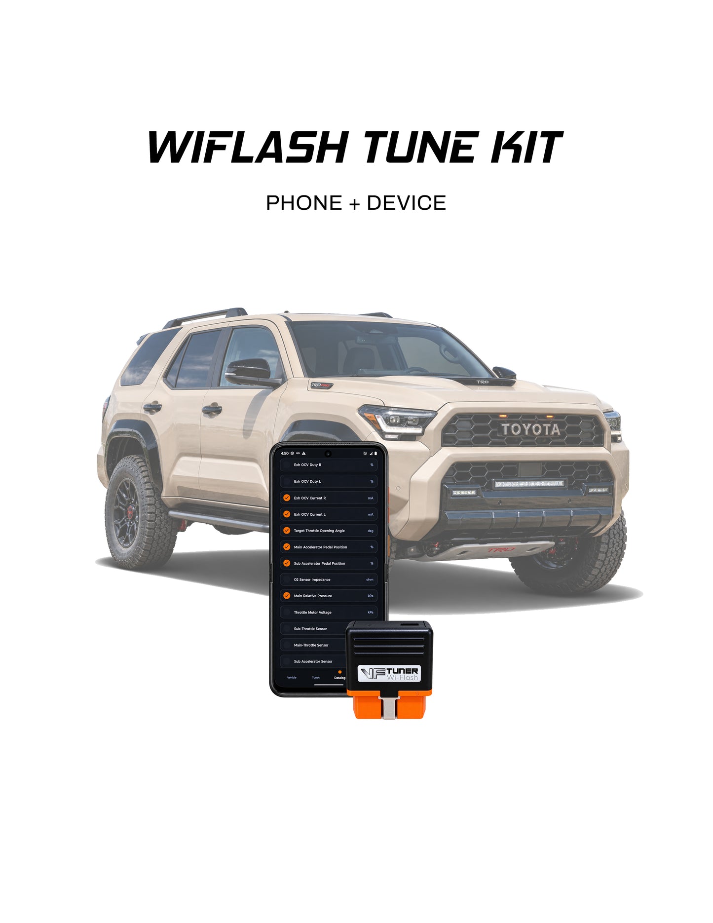 VF Tuner  Phone Wiflash Kit - 2.4L 4Runner