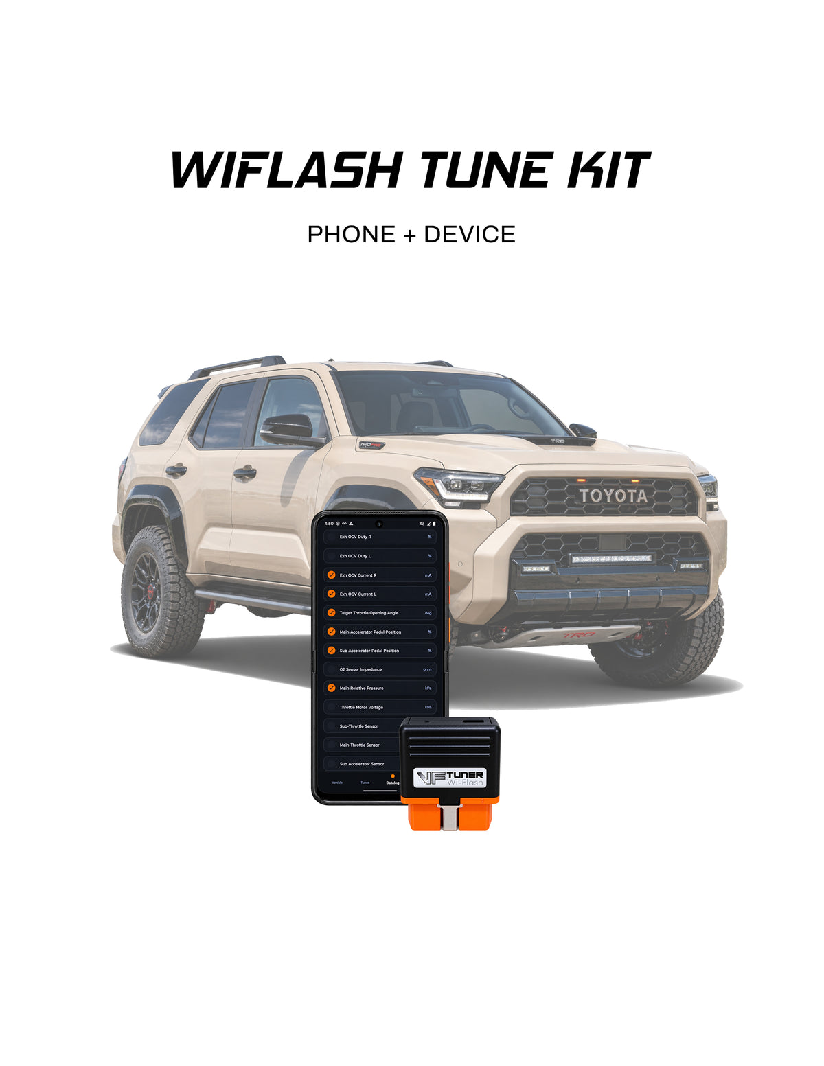 VF Tuner  Phone Wiflash Kit - 2.4L 4Runner