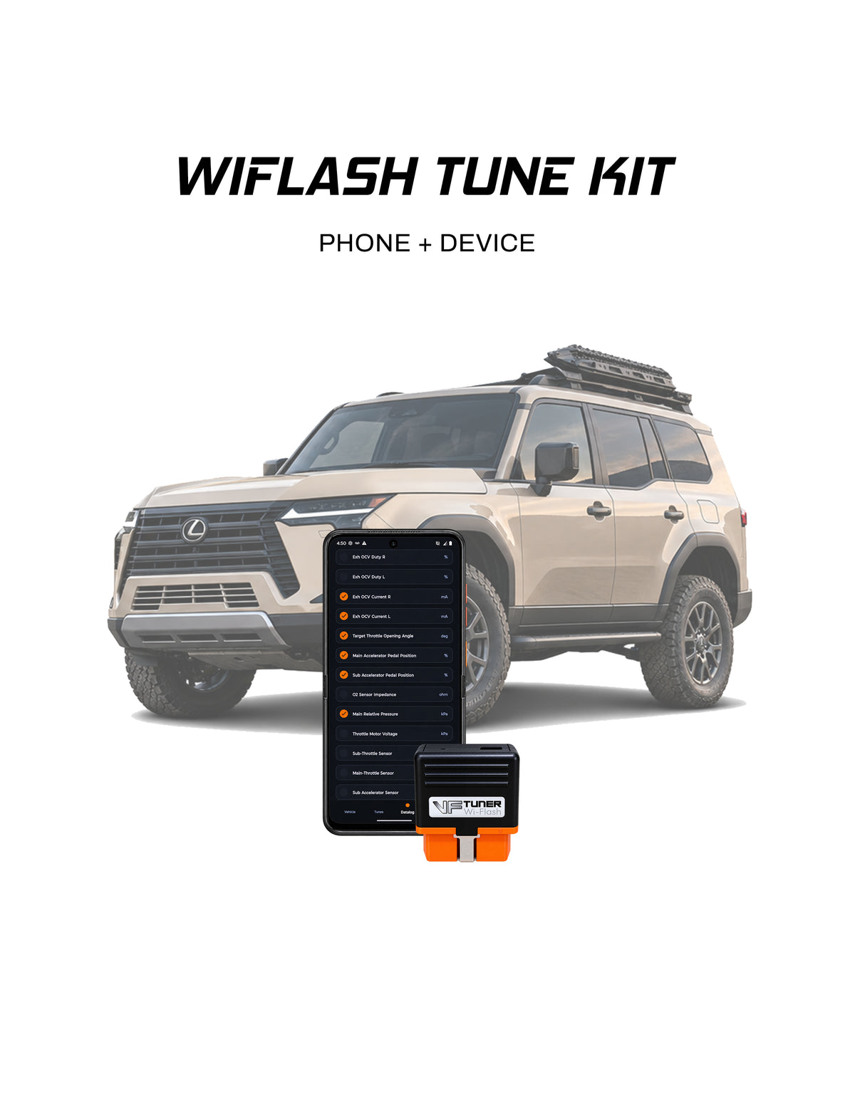 VF Tuner Phone Wiflash Kit - GX550
