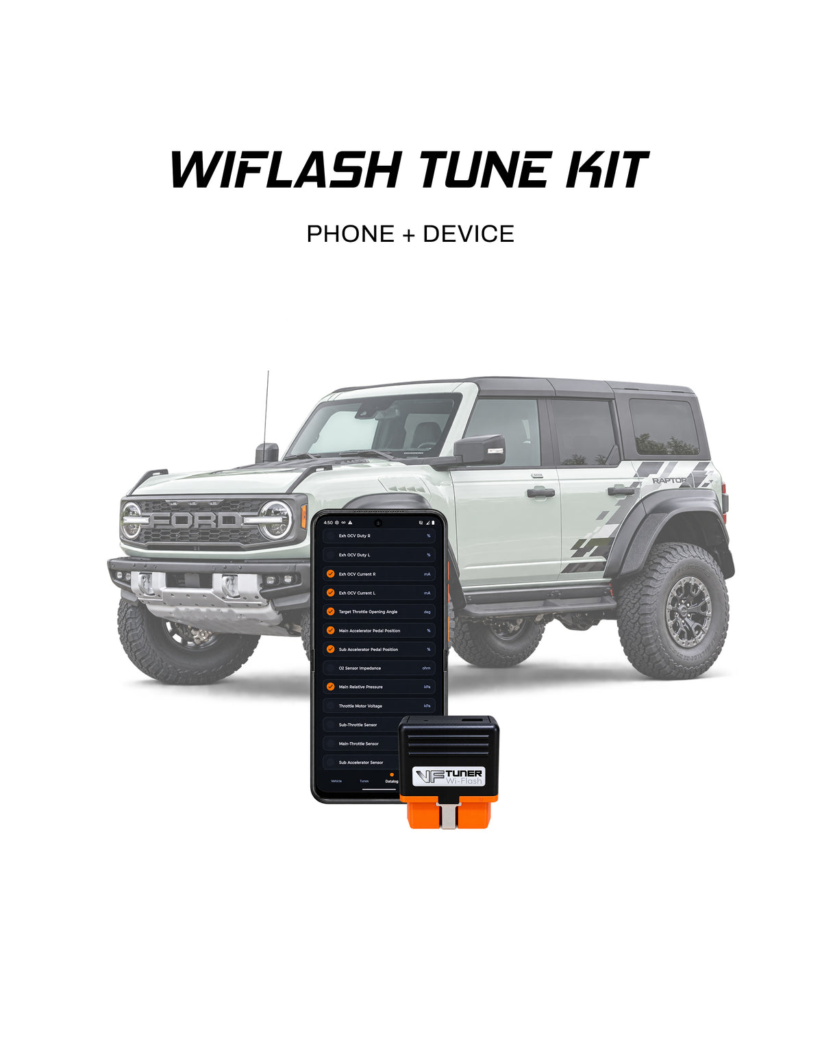 VF Tuner Phone Wiflash Kit - Ford F-150 Raptor 3.5L (2023+)