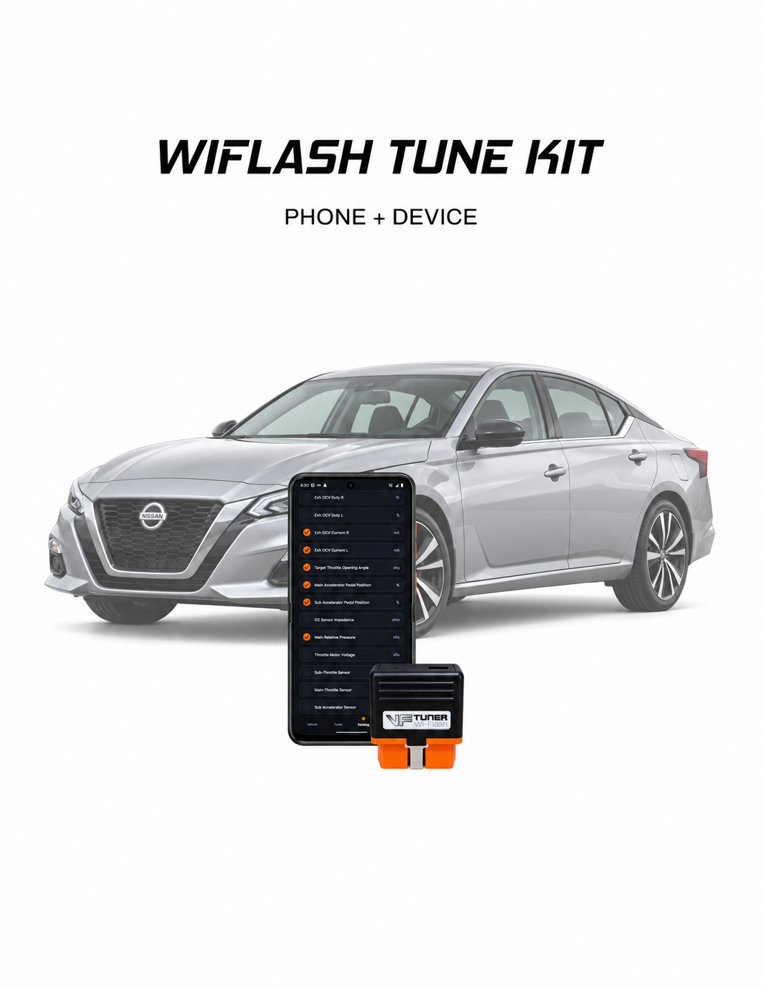 altima phone VF Tuner WiFlash kit