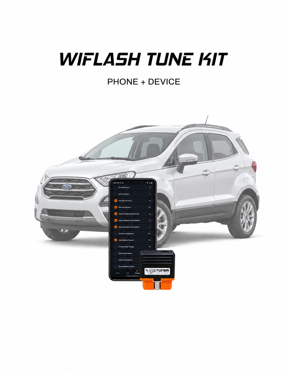 Ford ecosport Phone VF Tuner kit