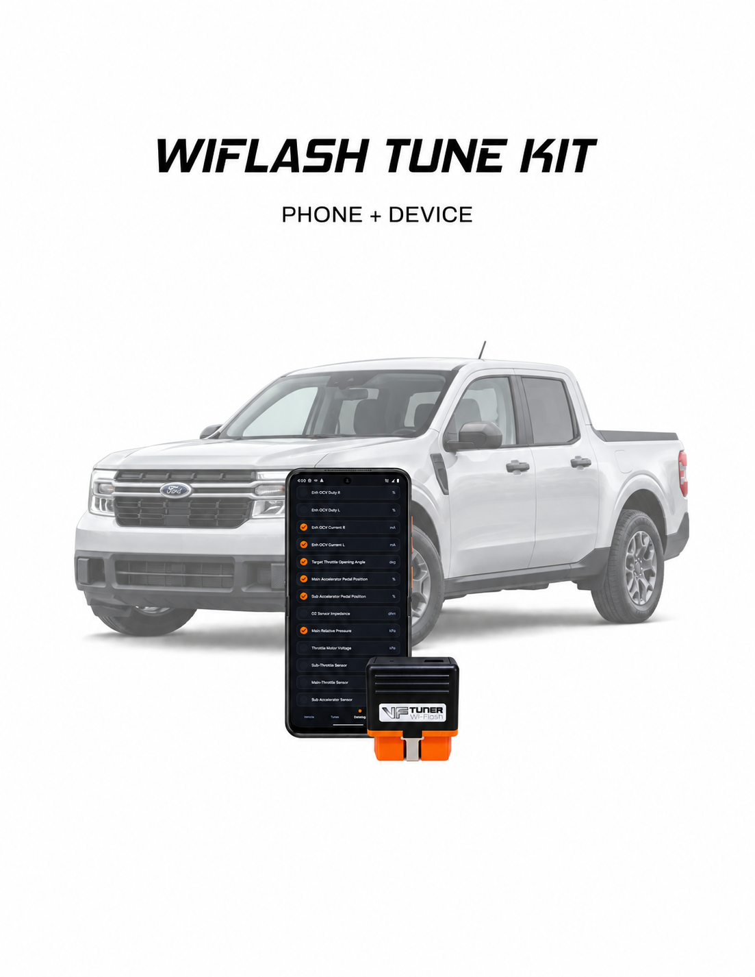 Ford maverick Phone VF Tuner kit