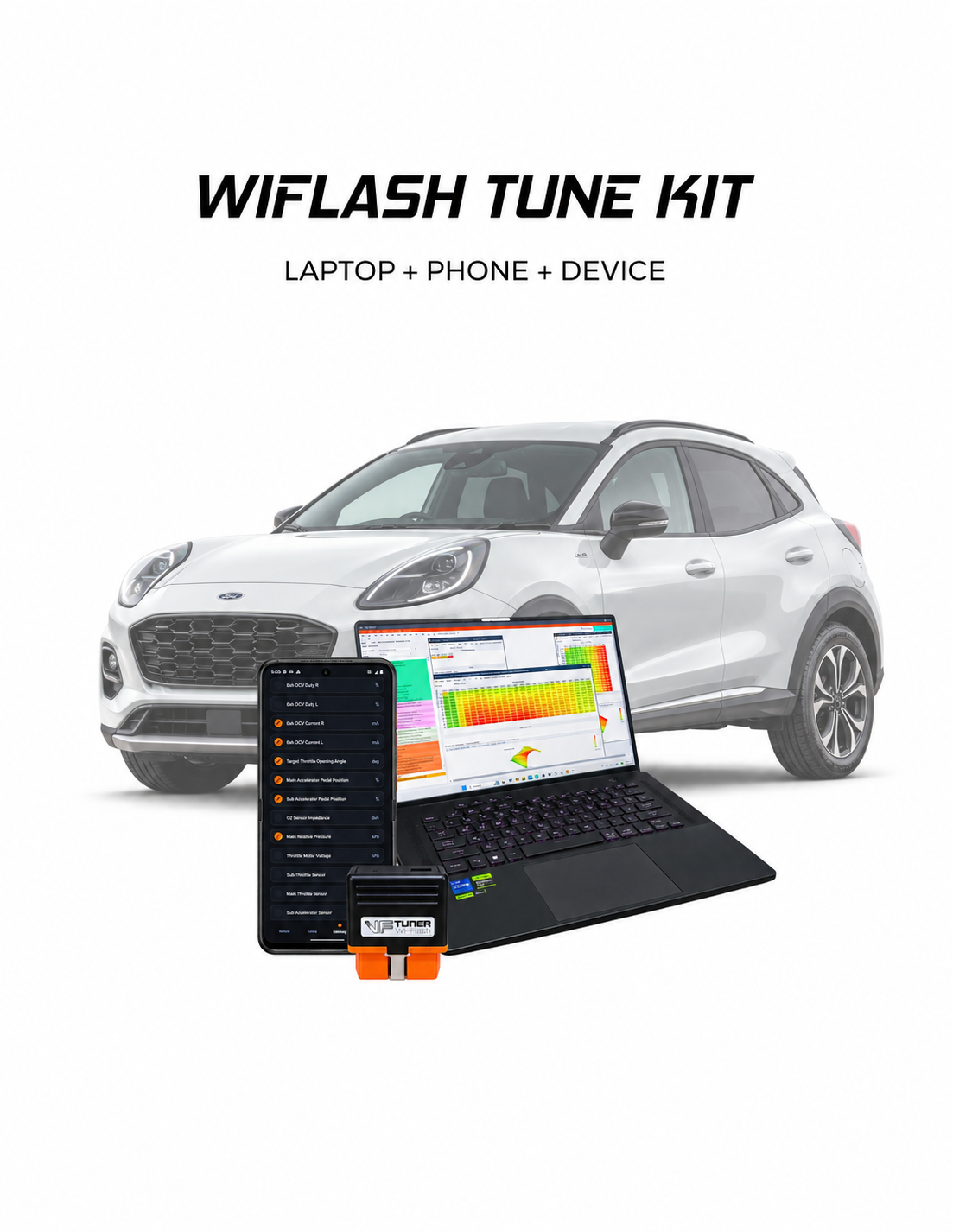 puma laptop phone VF Tuner WiFlash kit